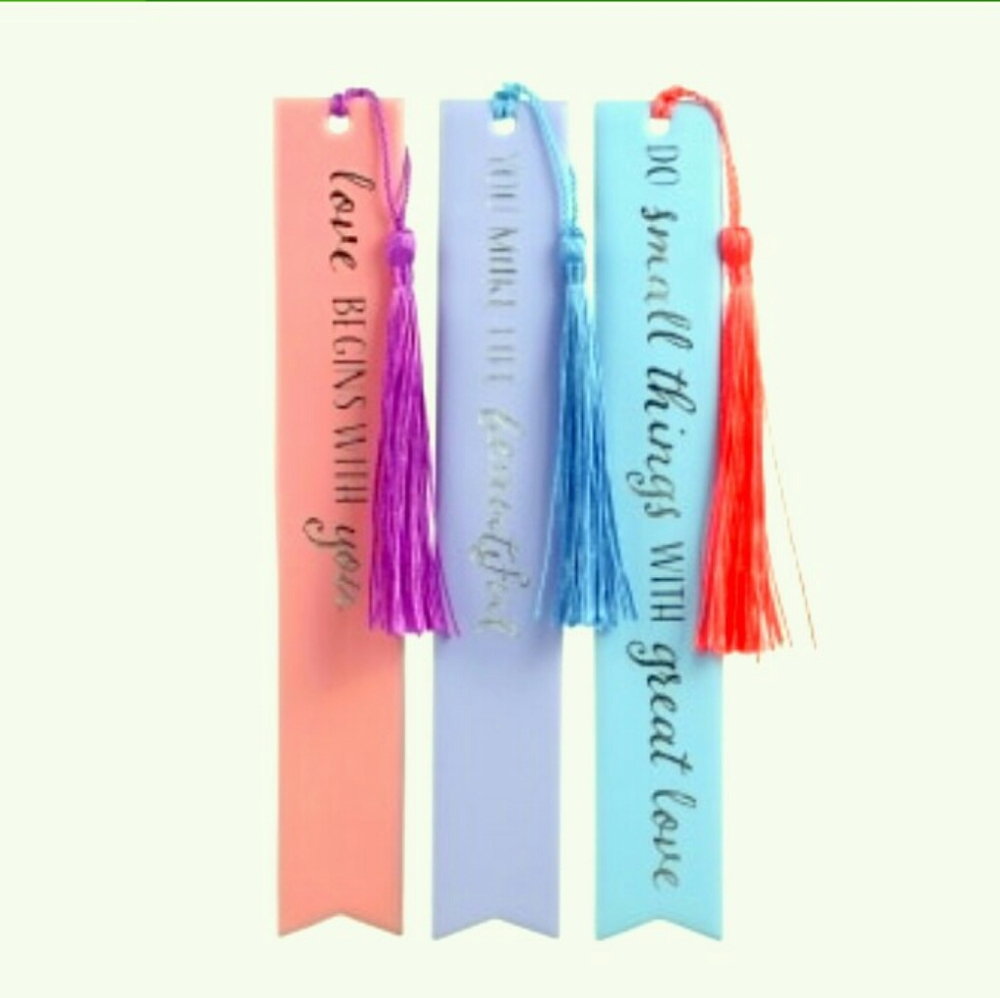 Tassel bookmarks (3)📚